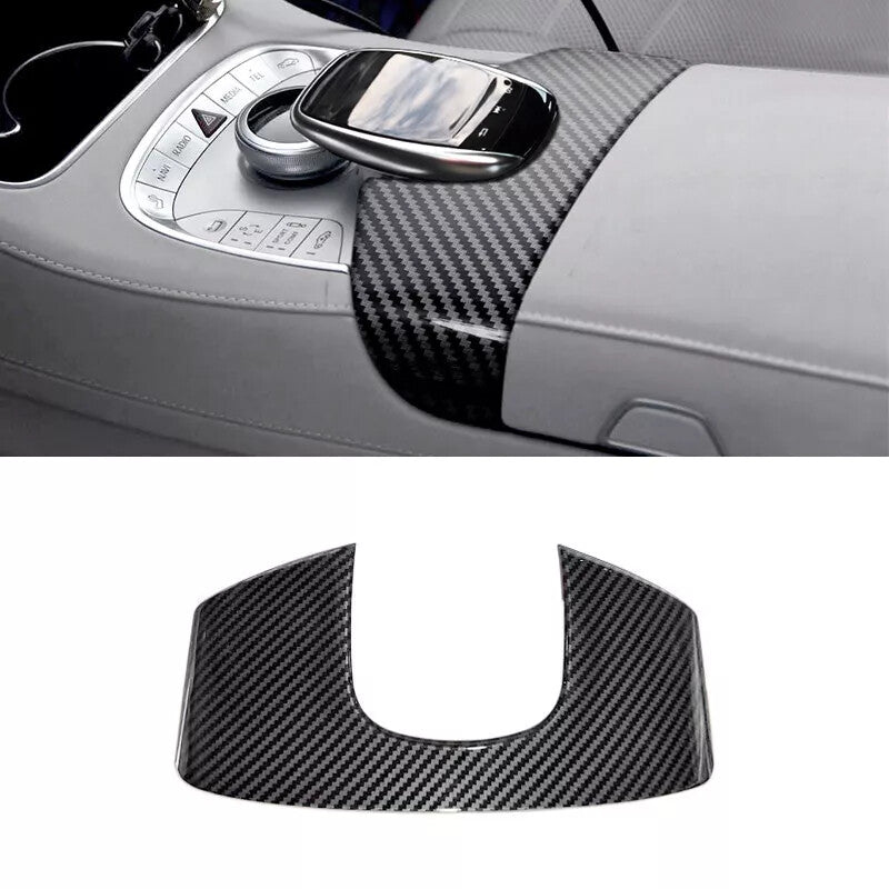 Passend für Mercedes S-Klasse W222 Mittelkonsole Blende Rahmen Zierblende Carbon