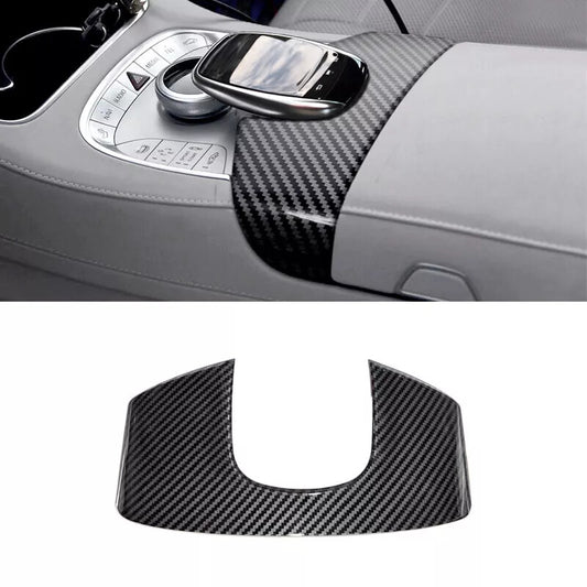 Passend für Mercedes S-Klasse W222 Mittelkonsole Blende Rahmen Zierblende Carbon