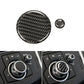 Passend für Mazda 3 6 CX-5 CX-9 Multimedia Knopf Regler Blende Carbon Tuning