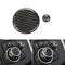 Passend für Mazda 3 6 CX-5 CX-9 Multimedia Knopf Regler Blende Carbon Tuning