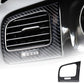 Passend für VW Golf 7 MK7 GTI Lüftung Klima Cockpit Rahmen Schutz Blende Carbon