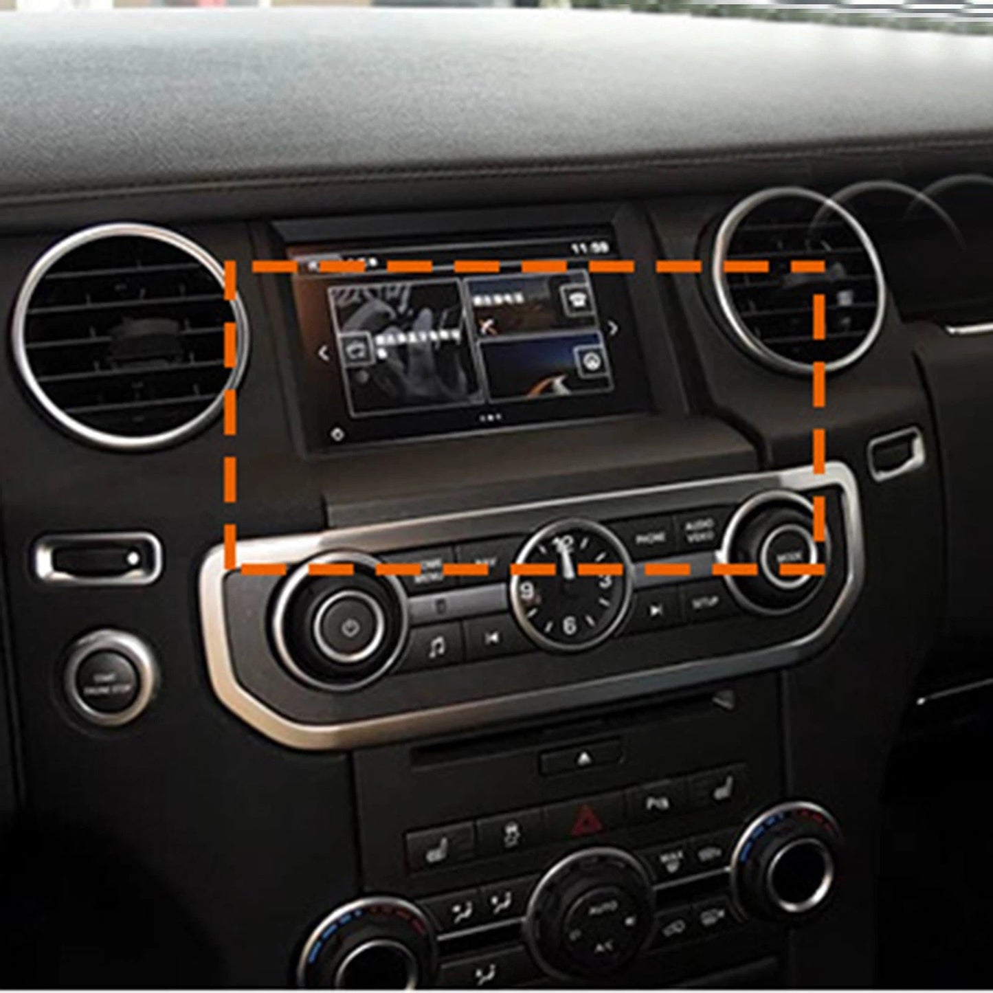 Passend für Land Rover Discovery 4 2020-2025 Navigation Blende