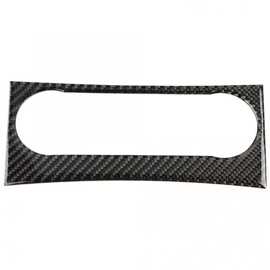 Passend für Mercedes Benz W204 2007 - 2013 Radio Blende Carbon Rahmen Abdeckung