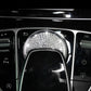 Passend für Mercedes C E GLC Strass Glitzer Command Knopf Regler Blende