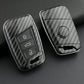 Passend für VW Golf 7 Tiguan Polo Skoda Octavia Carbon Schlüssel Cover Hülle