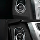 Passend für BMW 1 2 3 F20 F21 F30 X1 F48 Start Stopp Ring Blende Rahmen Silber