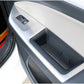 Passend für VW Golf 8 MK8 Fensterheber Blenden Abdeckung Rahmen Silber