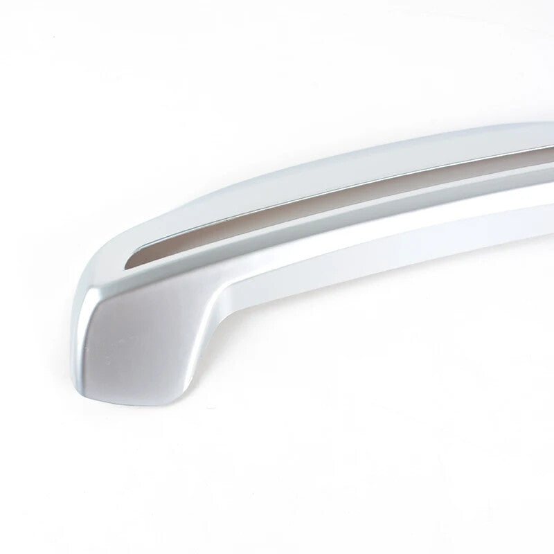Passend für BMW 3 Serie G20 2020-2022 Rücksitz Blende Rahmen Tuning Silber