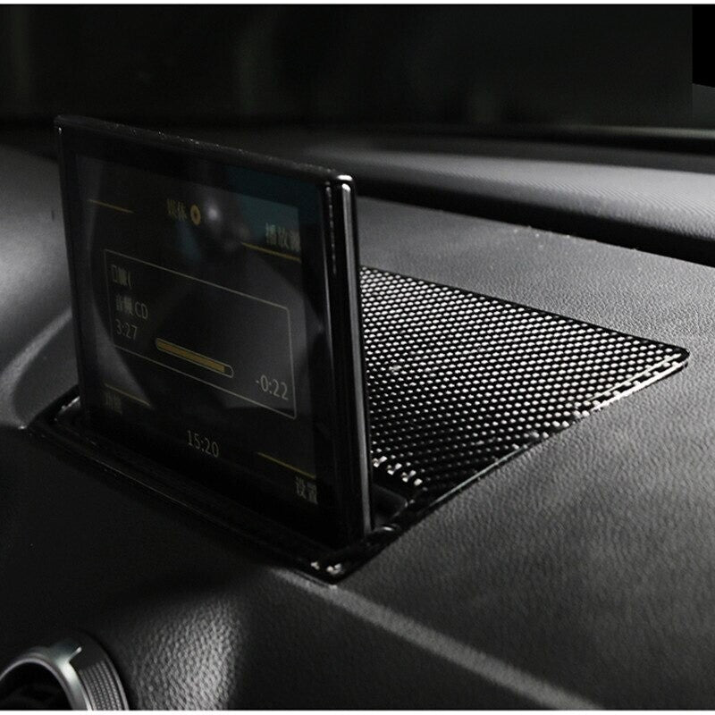 Passend für Audi A3 Zierblende für Navigation Navi Display aus Carbon Blende
