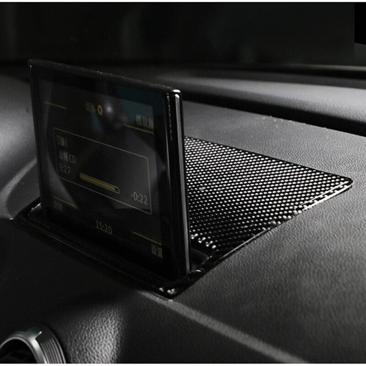 Passend für Audi A3 Zierblende für Navigation Navi Display aus Carbon Blende
