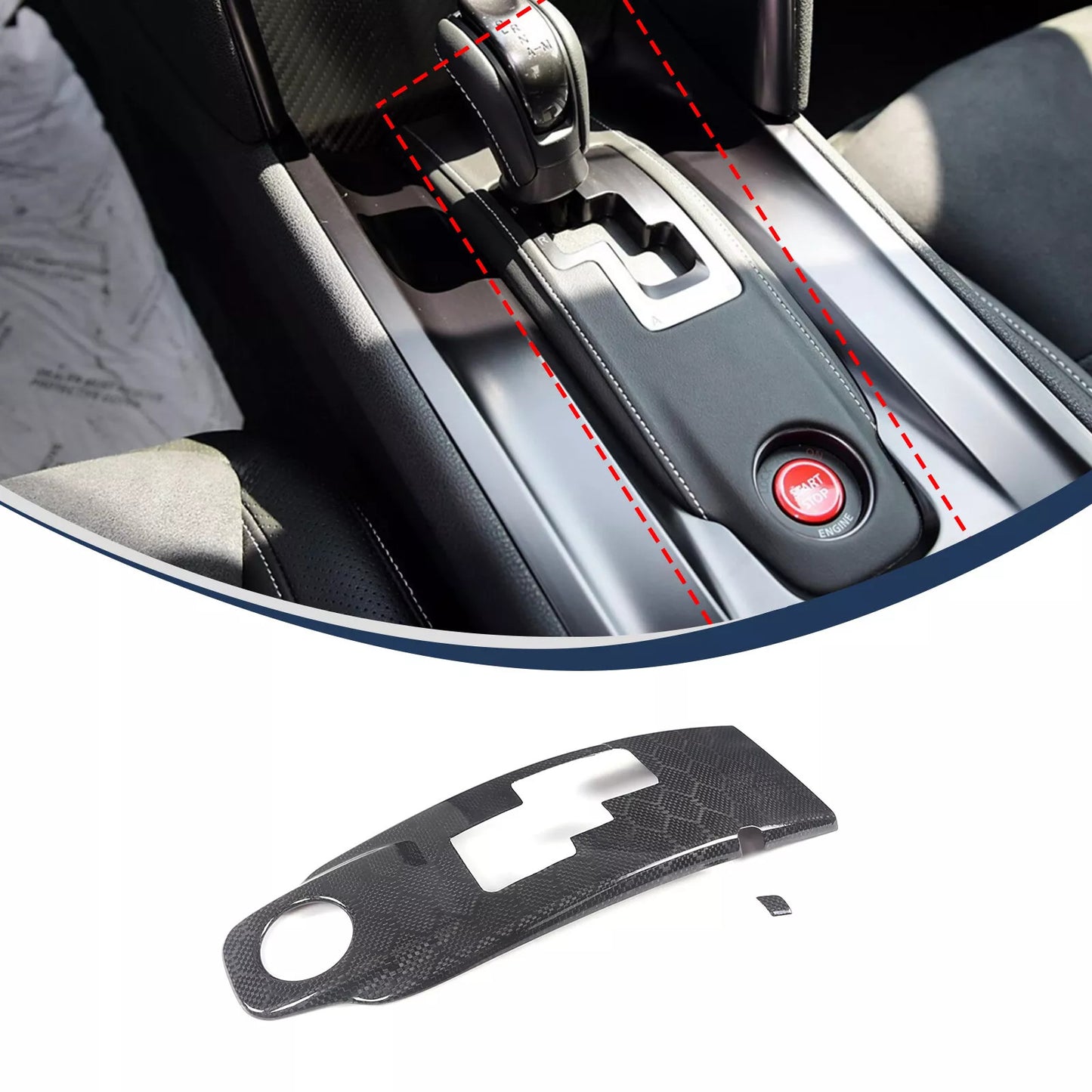 Passend für Nissan Gtr 2008-2016 Gangschaltung Blende
