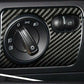 Passend für Lichtschalter Carbon Rahmen Schutz Blende Passend Für VW Golf 6 MK6 GTI Sirocco