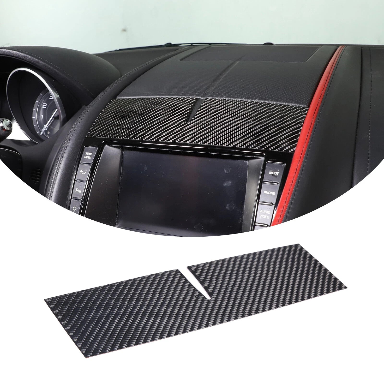 Passend für Jaguar F Type 2013-2023 Navigation Blende