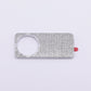 Passend für Mercedes GLC X253 C Class W205 Handschuhfach Blende Rahmen Silber