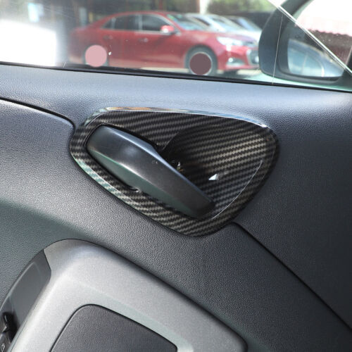 Passend für Smart Fortwo 451 10-14 Türgriffe Blenden Abdeckung Carbon
