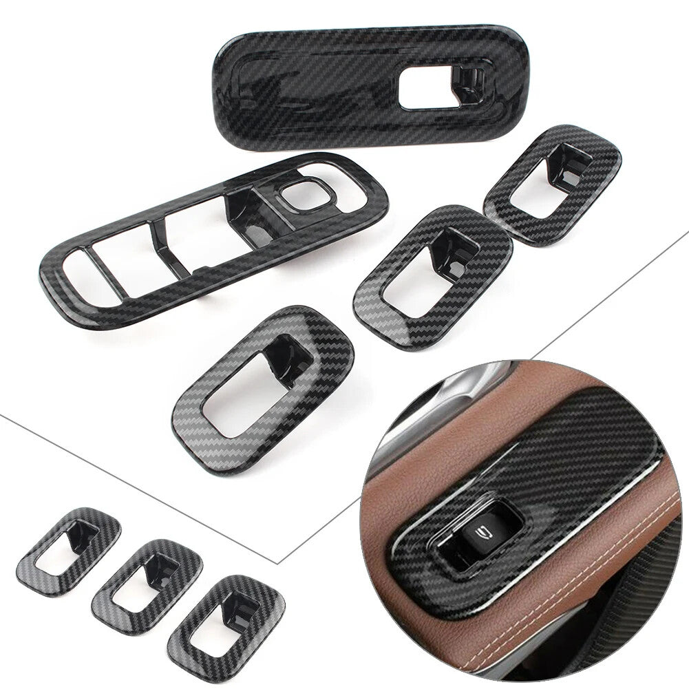 Passend für Mercedes A Klasse W177 Fensterheber Blenden Carbon
