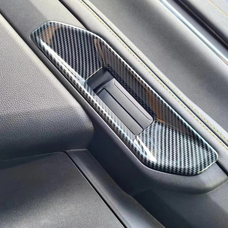 Passend für Ford Ranger Fensterheber Rahmen Blenden Tuning Carbon Abdeckung