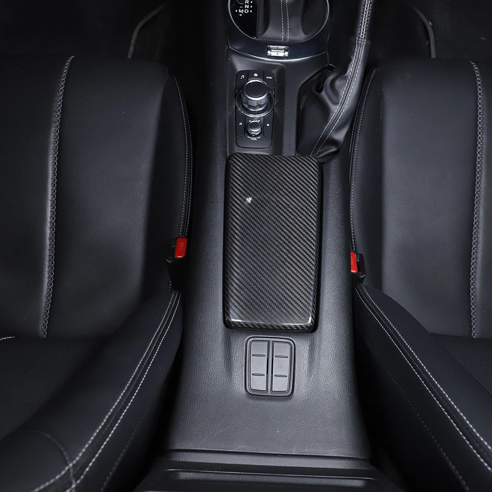 Passend für Fiat 124 Spider 2016-2024 Mittelkonsole Blende