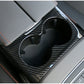 Passend für Citroen C5 Aircross Becherhalter Blende Abdeckung Rahmen Carbon