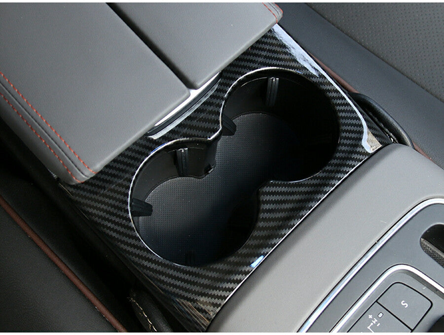 Passend für Citroen C5 Aircross Becherhalter Blende Abdeckung Rahmen Carbon