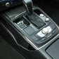 Passend für Audi A6 A7 Edelstahl Zierblende für Mittelkonsole Blende Rahmen Carbon