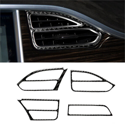 Passend für Tesla Model X Lüftung Vorne Blenden Abdeckung Carbon