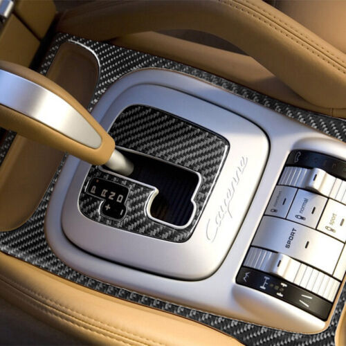 Passend für Porsche Cayenne Sport Mittelkonsole Blenden Abdeckung Carbon