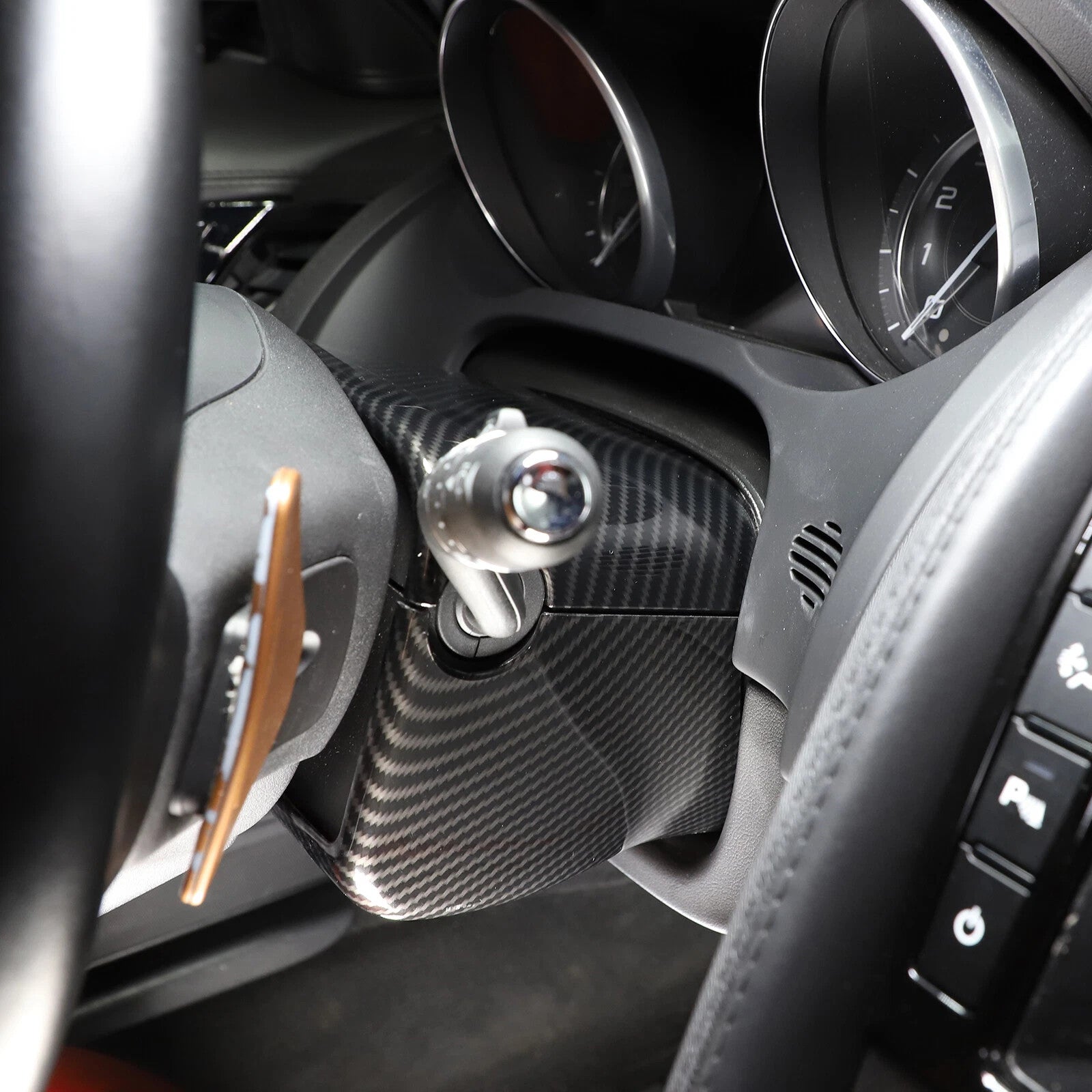 Passend für Jaguar F Type X152 2013-2024 Lenkrad Blende