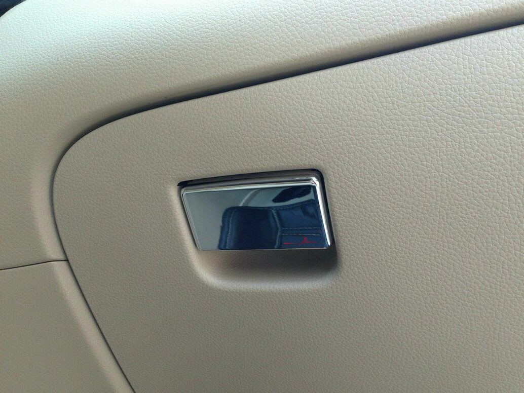 Passend für Nissan Qashqai J11 Handschuhfach Blenden Abdeckung Zierrahmen Silber