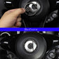 Passend für Benz Smart Fortwo Lenkrad Blenden Abdeckung Carbon