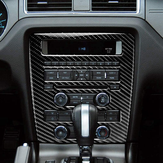 Passend für Ford Mustang Mittelkonsole Blende Abdeckung Rahmen Carbon