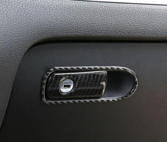 Passend für Mercedes Benz W205 GLC Handschuhfach Rahmen Blende Carbon