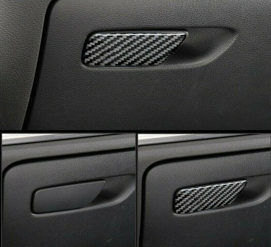Passend für Audi A3 Handschuhfach Blende in Carbon Zierblende Accessoire