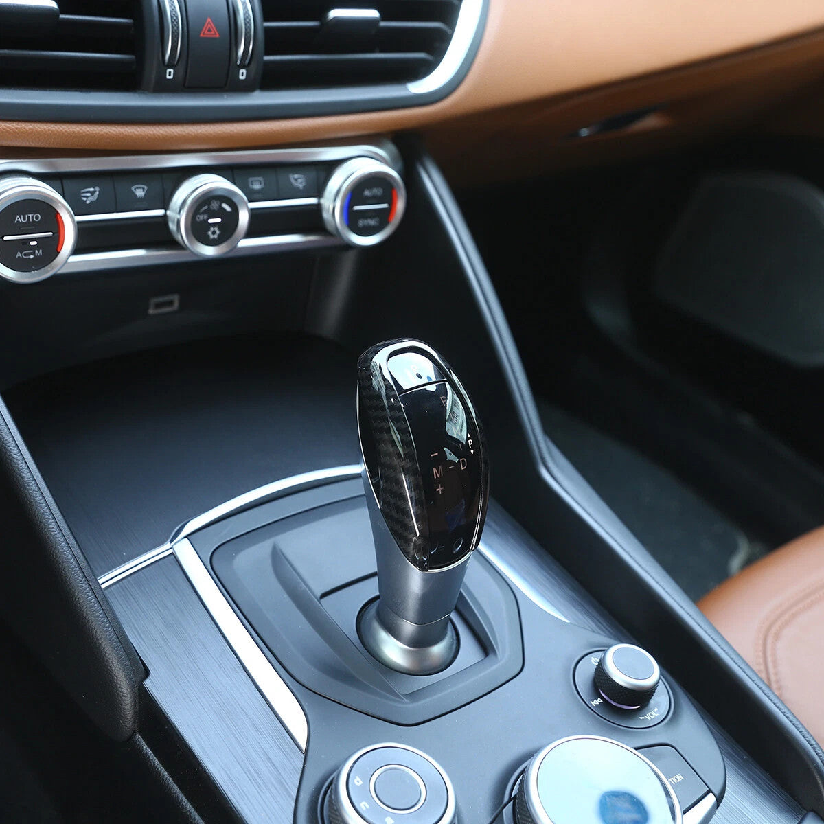 Passend für Alfa Romeo Giulia 2017-2020 Gangschaltung Blende