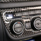 Passend für VW Tiguan 2010-2016 Lüftungsregler Blenden Rahmen Tuning Carbon
