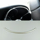 Passend für Mercedes Benz C Class W205 GLC Tachoblende aus Edelstahl Tacho Rahmen