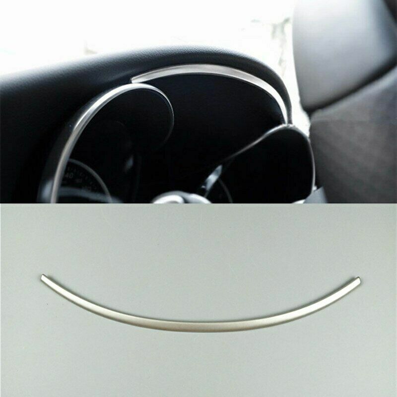 Passend für Mercedes Benz C Class W205 GLC Tachoblende aus Edelstahl Tacho Rahmen