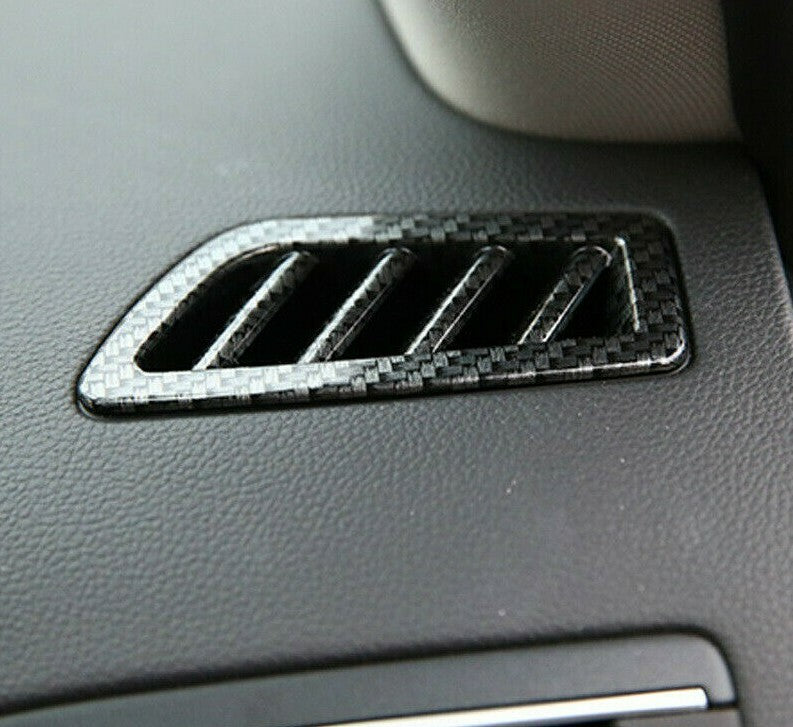 Passend für Renault Koleos Lüftung Rahmen Blende in Carbon Optik