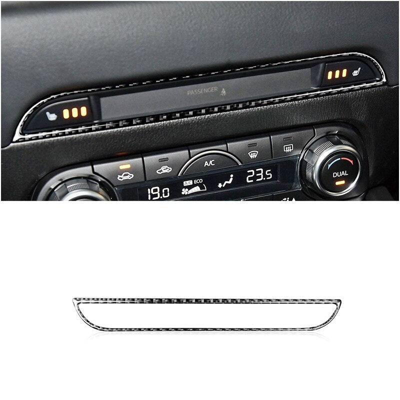 Passend für Mazda CX-5 Radio Mittelkonsole Blende Abdeckung Rahmen Carbon