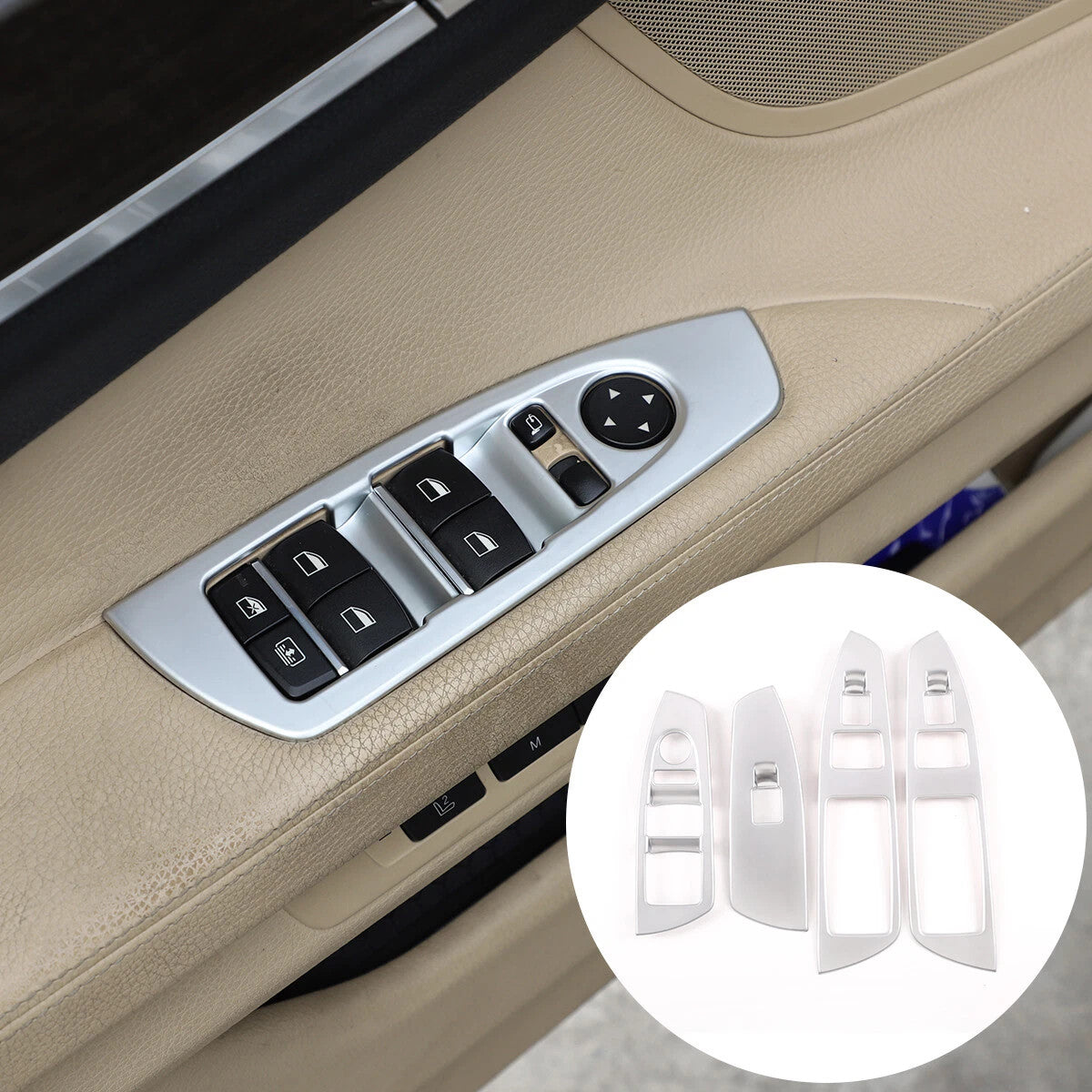 Passend für Bmw 7Er F01 F02 2009-2014 Fensterheber Blende