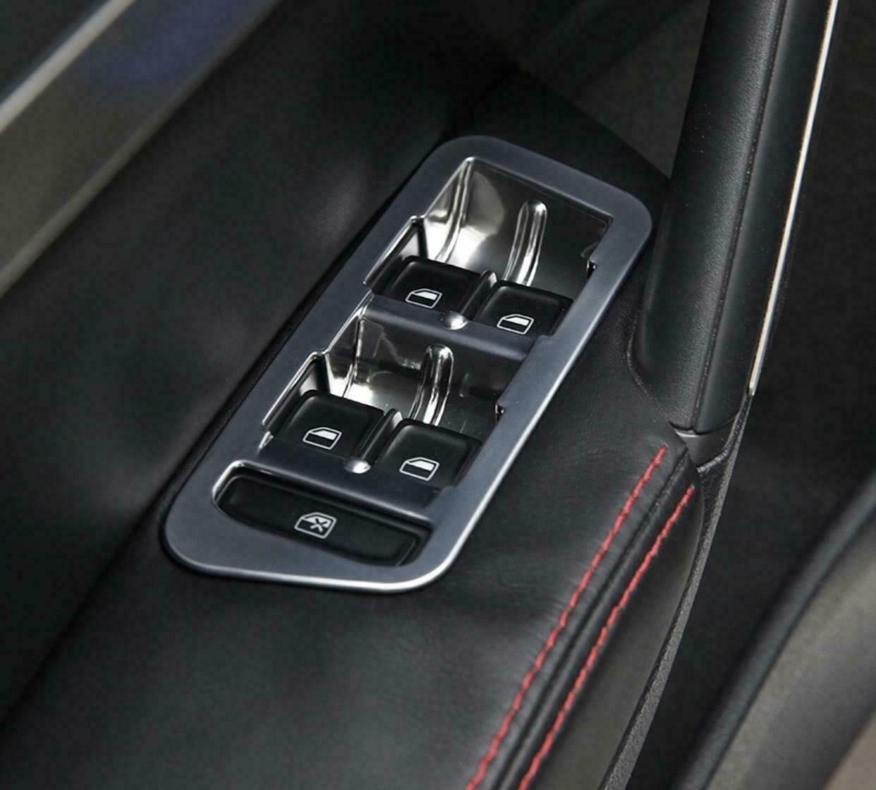 Passend für Fensterheber Abdeckung Rahmen Passend Für VW Golf 7 Blende Rahmen Schutz