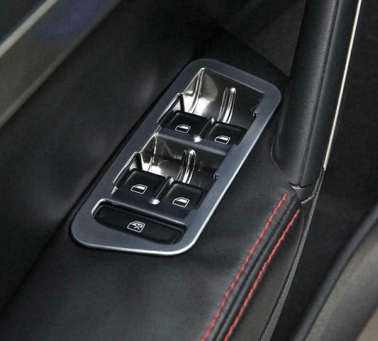 Passend für Fensterheber Abdeckung Rahmen Passend Für VW Golf 7 Blende Rahmen Schutz
