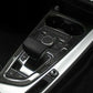 Passend für Schalttafel Becherhalter Blende Carbon Passend Für Audi A4 S4 RS4 B9 Sline A5 S5