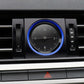 Passend für VW Volkswagen Passat B8 Arteon Uhr Klima Rahmen Blende Blau Cover