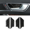 Passend für Audi A6 C6 4F 2005-2011 Türgriff Blenden Carbon Zierblenden
