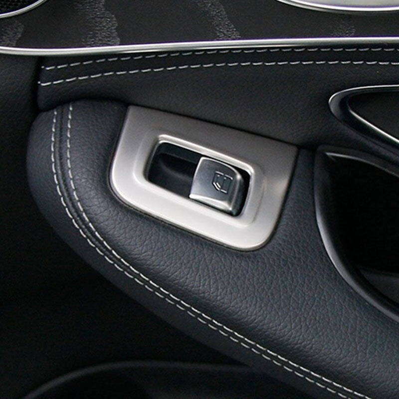Passend für Mercedes Benz W205 GLC Fensterheber Rahmen Blenden Zier