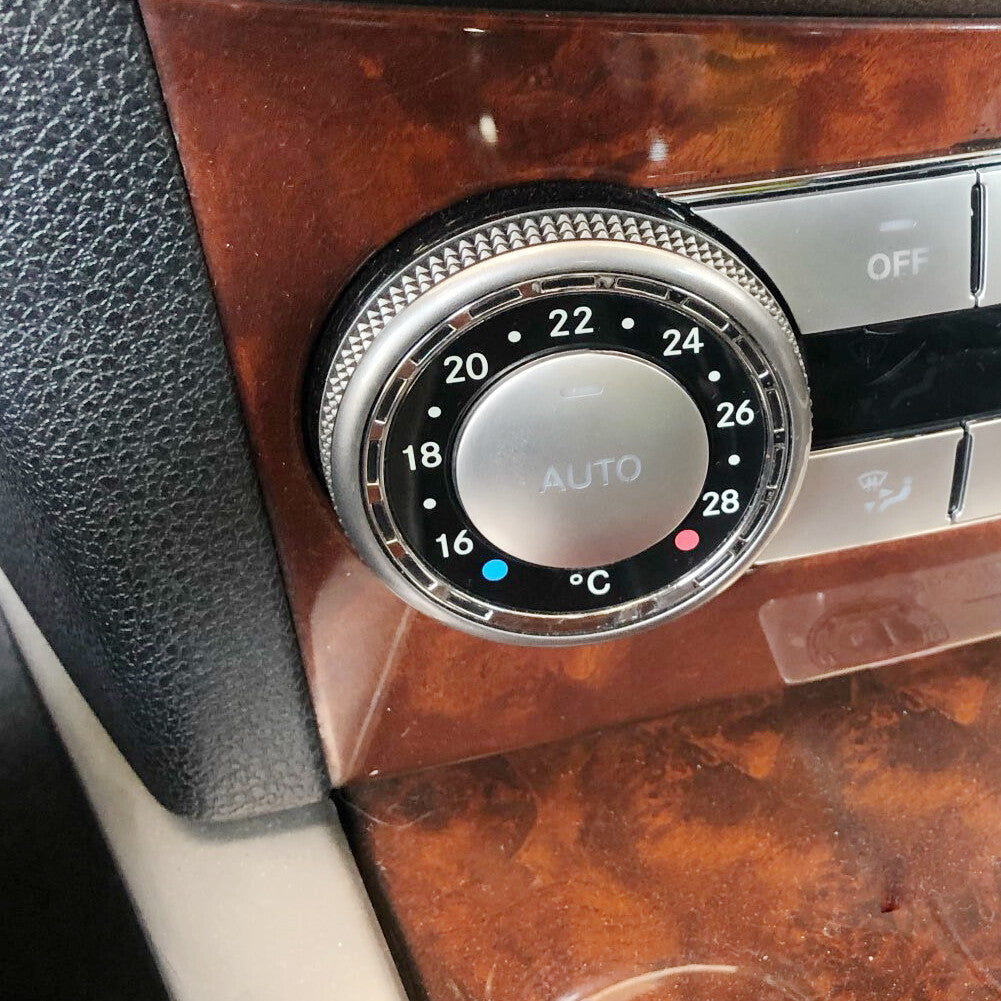 Passend für Mercedes C E GLK Klima Regler Blenden Abdeckung Rahmen