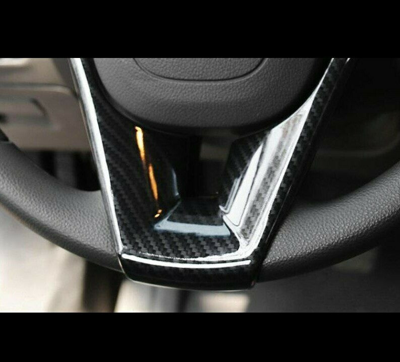 Passend für Chevrolet Cruze Lenkrad Carbon Blende Zierblende Rahmen Schutz Cover