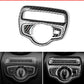 Passend für Mercedes W205 C180 C200 C260 GLC Lichtschalter Rahmen Blende Carbon