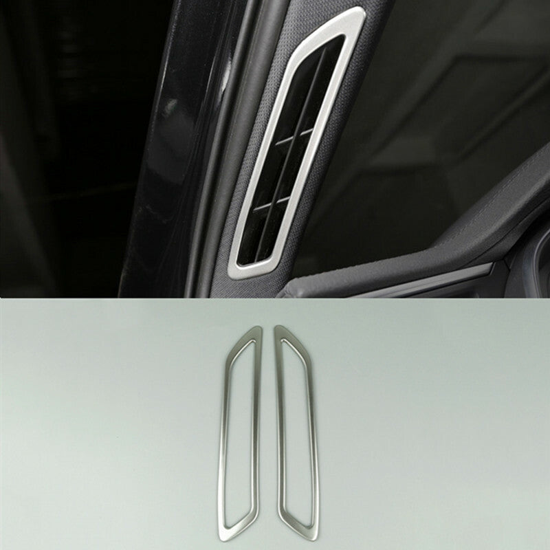 Passend für Audi A6 C8 Lüftung Rahmen Blenden Schutz Veredelung Edelstahl